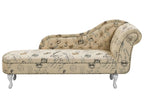 Chaise longue versione destra  Tessuto Beige