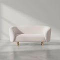 Divano 2 posti  Tessuto Beige chiaro