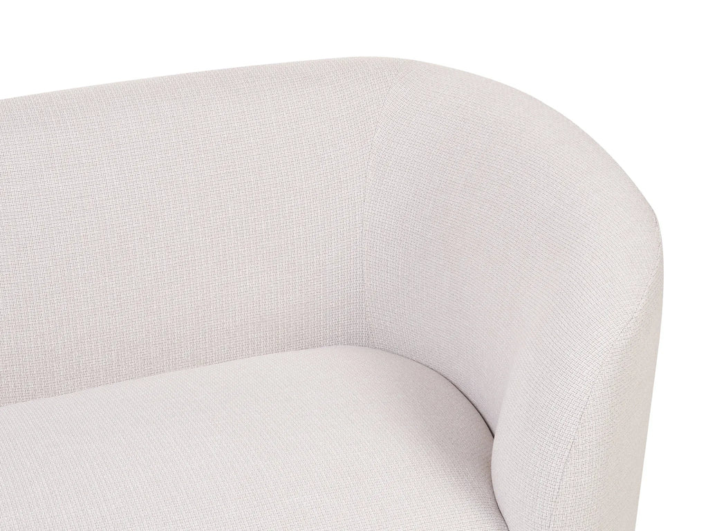 Canapé 2 places Tissu Beige clair