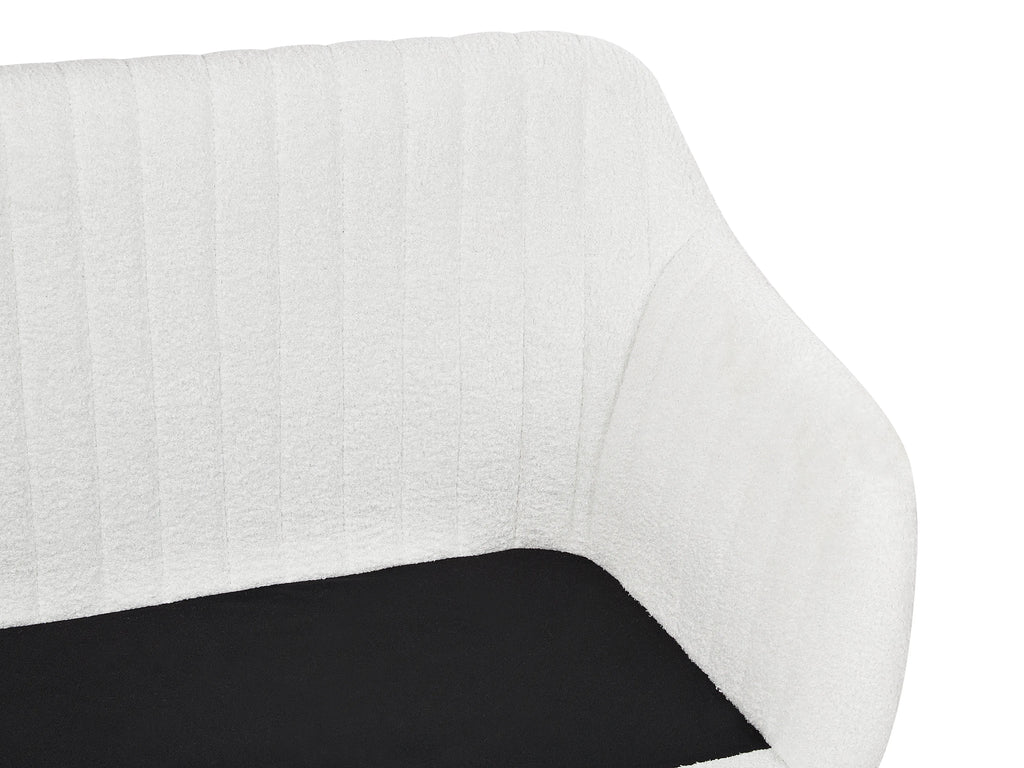 Banc de salle à manger 2 places Blanc cassé