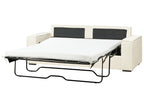Canapé convertible 3 places Blanc cassé