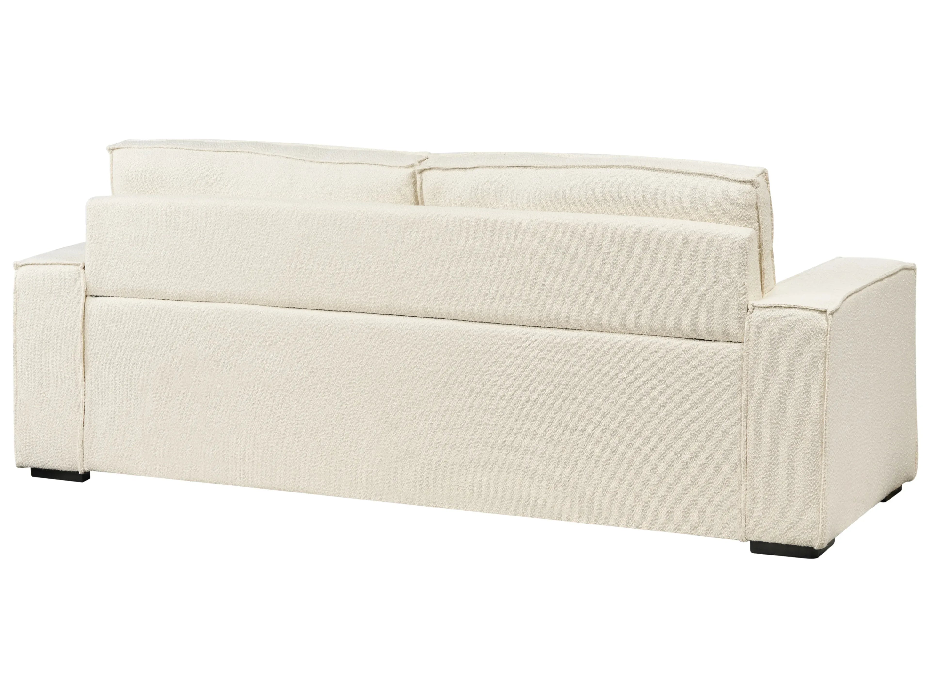 Canapé convertible 3 places Blanc cassé