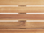 Table bistrot 60 cm 60 cm Bois d'acacia Marron