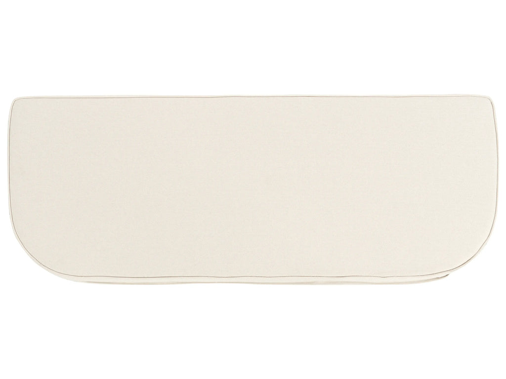 Banc de jardin avec coussin 141 cm Rotin naturel