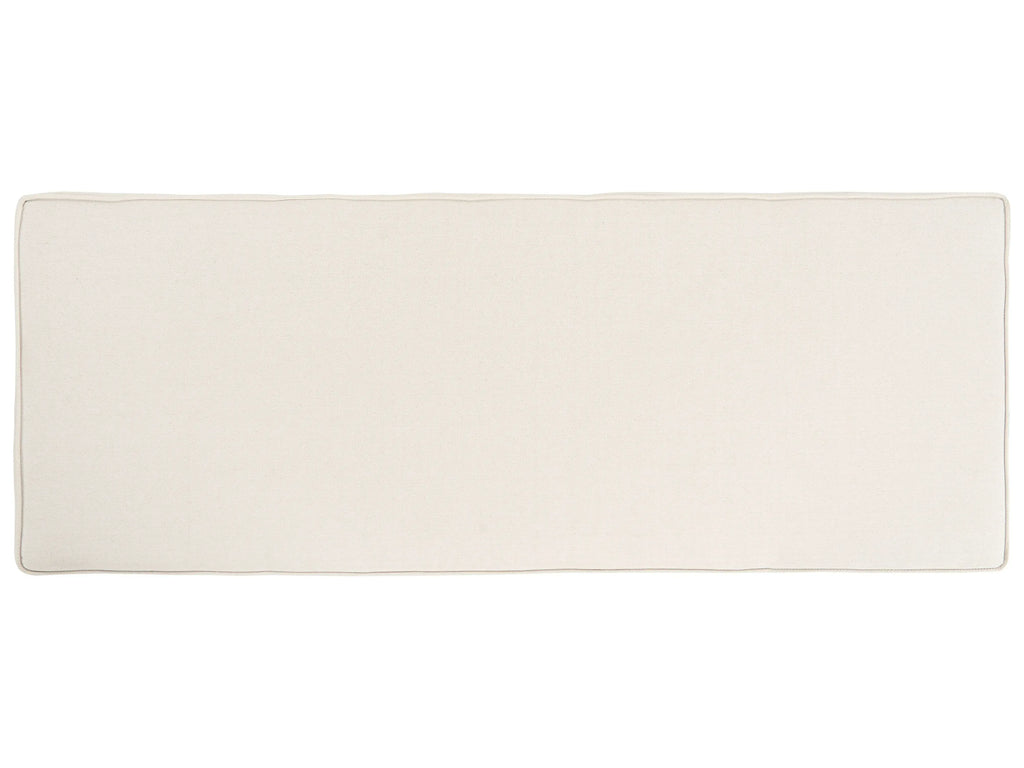 Ottomane de jardin 140 cm en rotin naturel