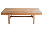 Table basse de jardin 145 cm 79 cm Bois d'acacia Marron