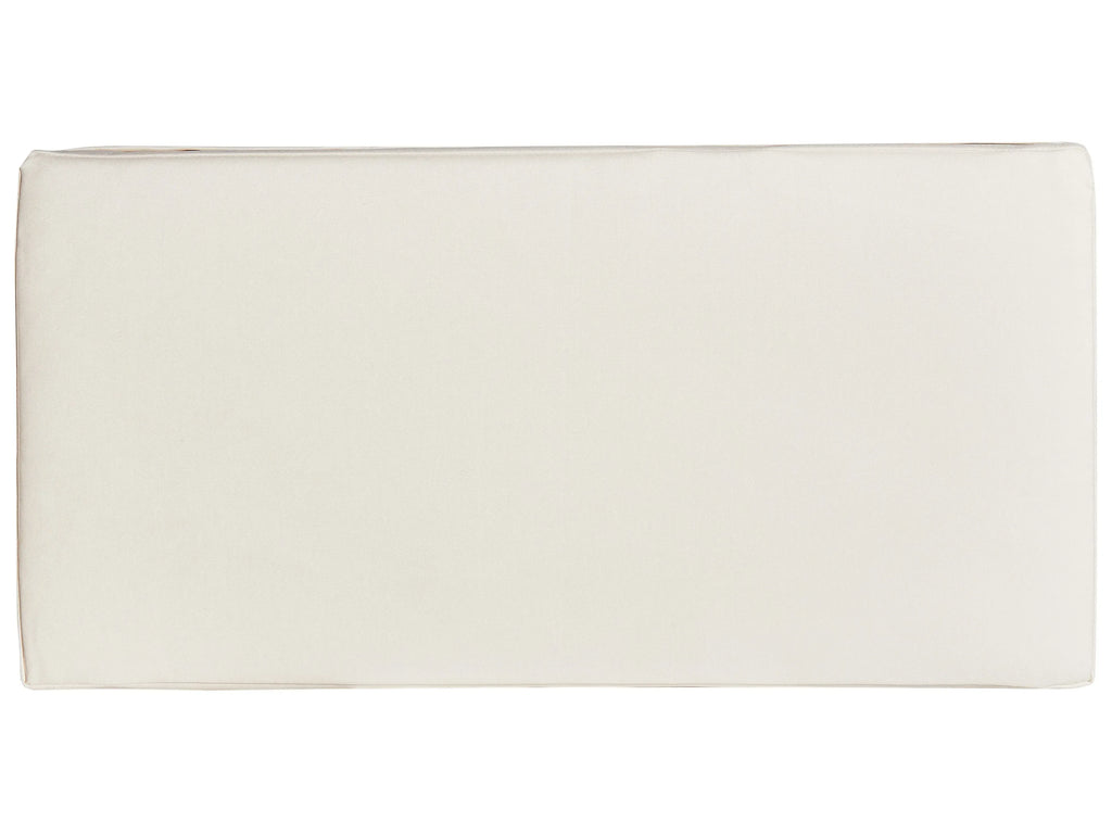 Banc de jardin avec coussin 210 cm Bois d'acacia Blanc cassé