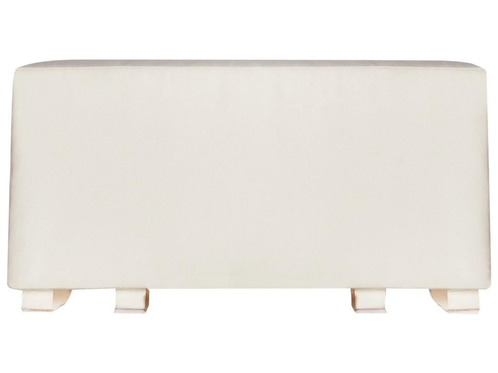 Banc de jardin avec coussin 210 cm Bois d'acacia Blanc cassé