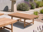 Banc de jardin avec coussin 135 cm Bois d'acacia Blanc cassé