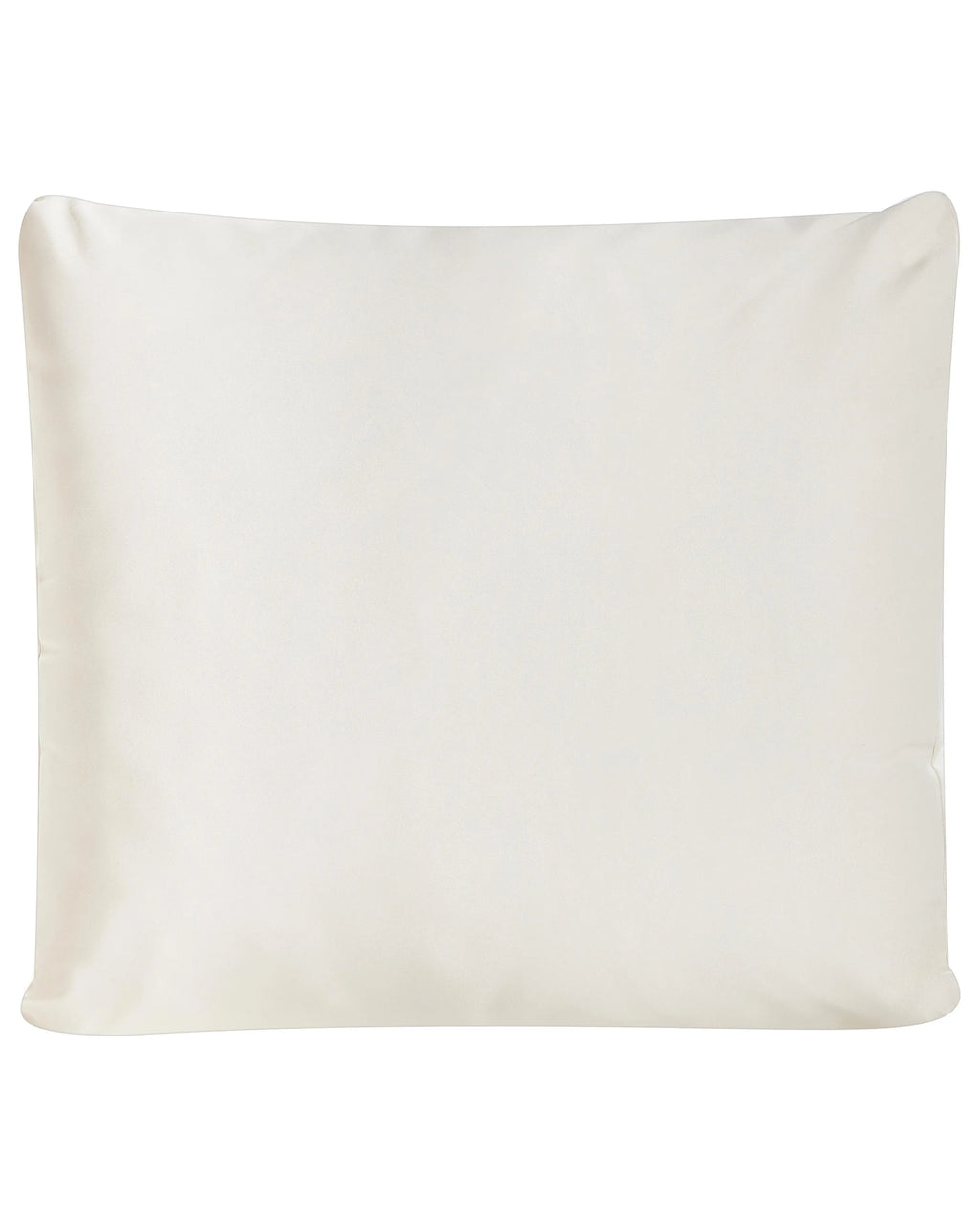 Chaise avec coussin Bois d'acacia Blanc cassé