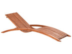 Lettino Prendisole  Legno di larice Marrone
