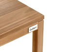 Îlot de cuisine extérieure avec évier Bois d'acacia Marron/Noir Marron