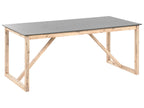 Tavolo da pranzo da giardino  180 cm 90 cm Cemento Grigio