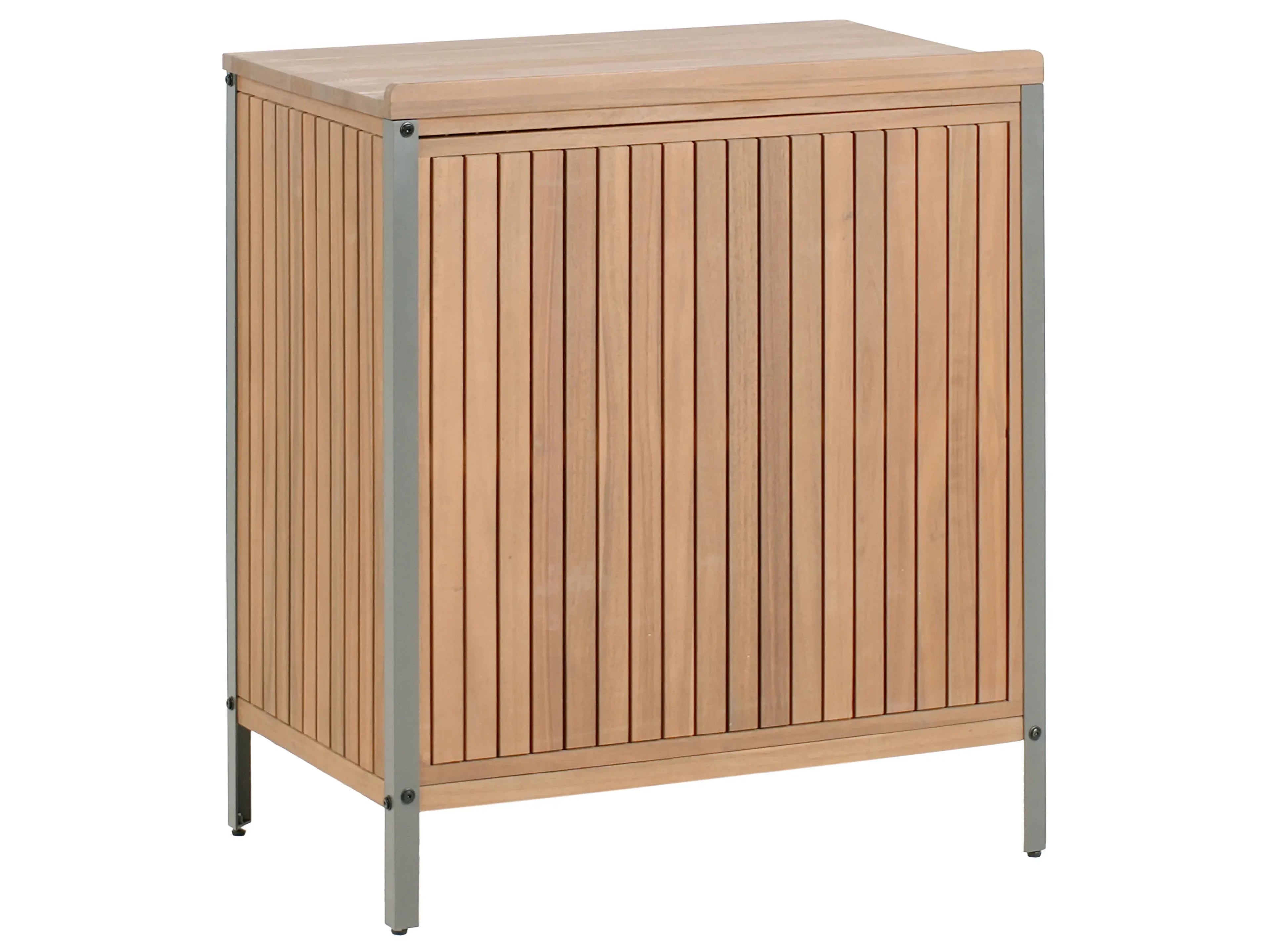 Cuisine d'extérieur en bois d'acacia certifié Marron