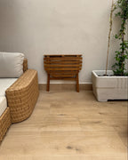Table de Bistrot 44 cm 70 cm Bois d'acacia Marron