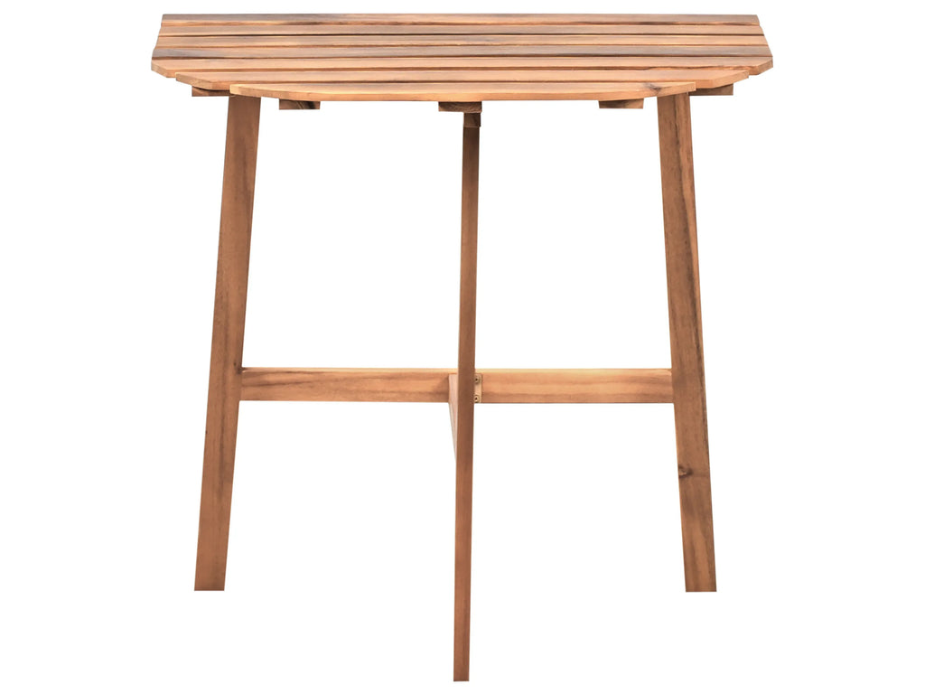 Table de Bistrot 44 cm 70 cm Bois d'acacia Marron