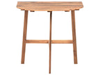 Table de Bistrot 44 cm 70 cm Bois d'acacia Marron