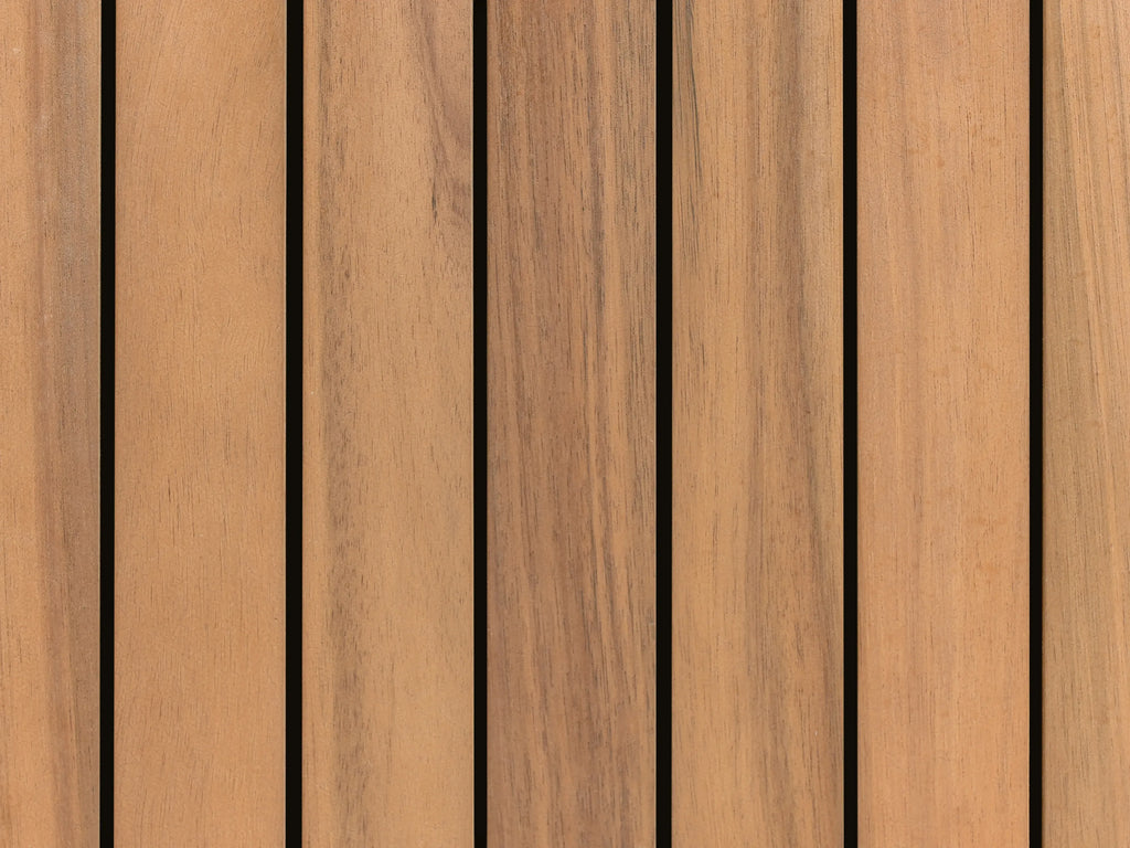 Étagère de rangement d'extérieur en bois d'acacia certifié, marron