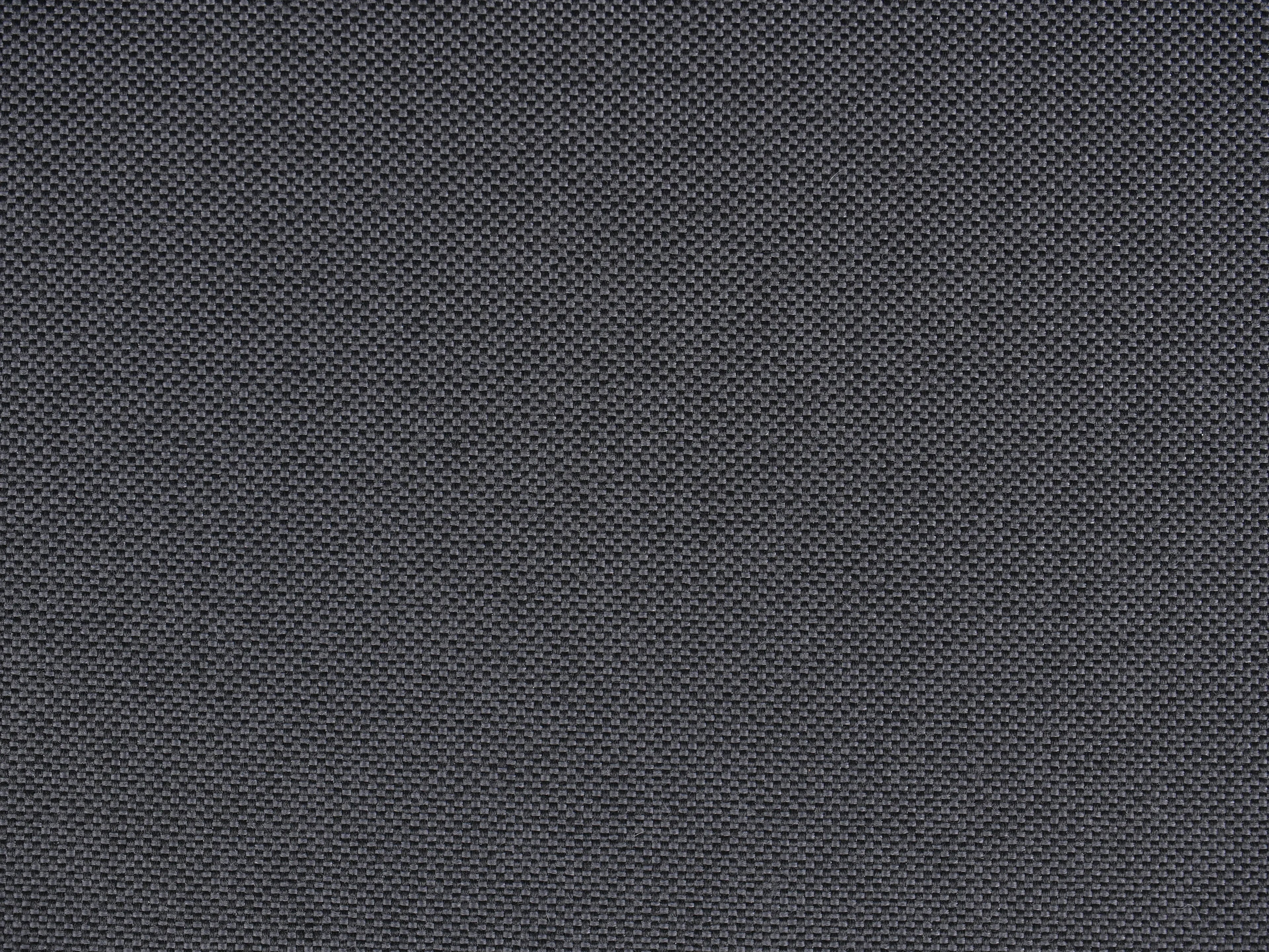 Transat en métal gris graphite