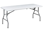 Tavolo da pranzo per 6 persone  180 cm 74 cm Bianco