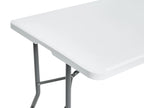 Table à manger 6 personnes 180 cm 74 cm Blanc