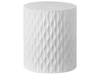 Tavolino  37 cm 37 cm Effetto terrazzo Terrazzo Bianco