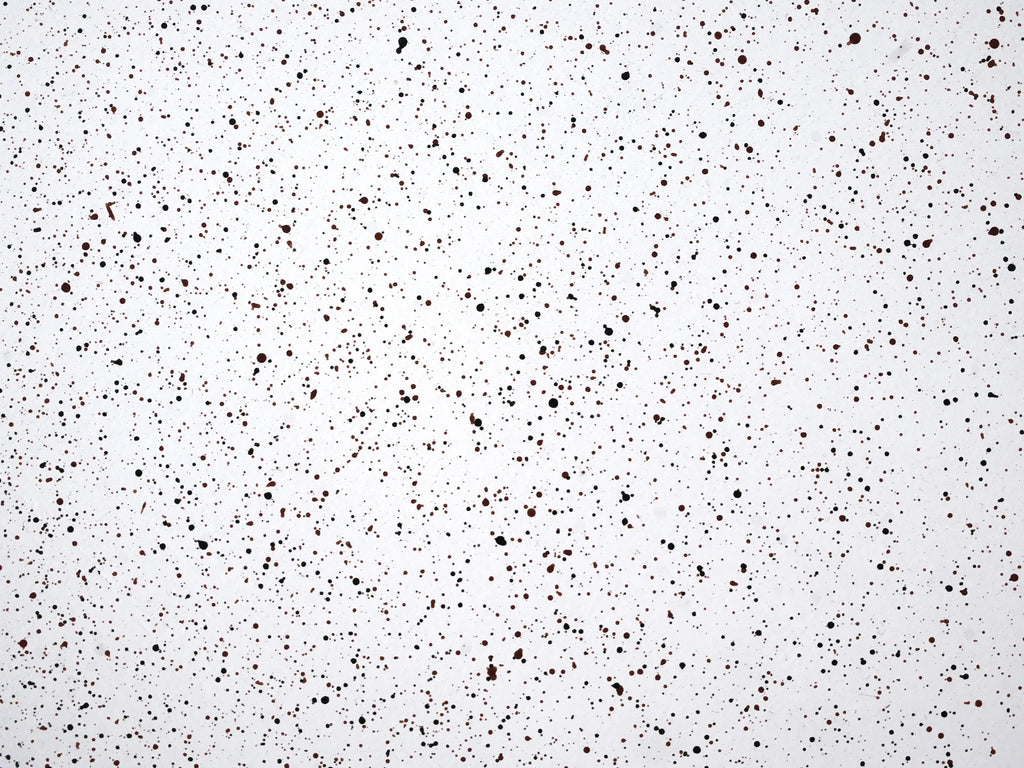 Table basse 37 cm 37 cm Effet terrazzo Terrazzo Blanc