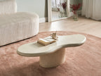 Table basse 57 cm 120 cm Beige