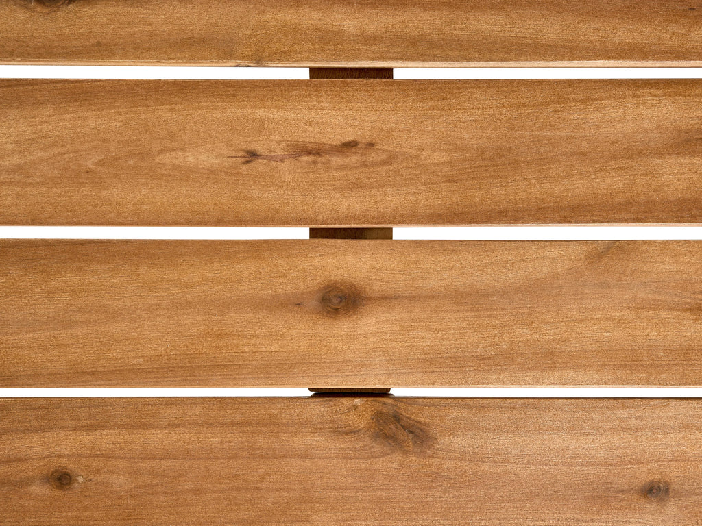 Table de salle à manger de jardin 90 cm 180 cm Bois d'acacia Marron