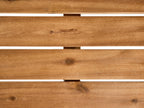Table de salle à manger de jardin 90 cm 180 cm Bois d'acacia Marron