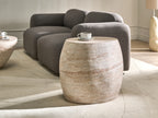 Table basse 40 cm 58 cm Effet travertin