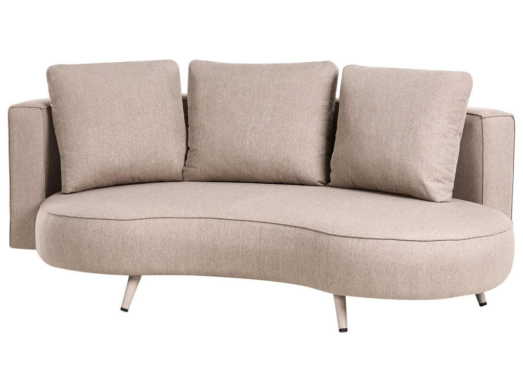 Divano da giardino 3 posti  Lato destro Beige