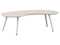 Tavolino da giardino  65 cm 130 cm Metallo Beige