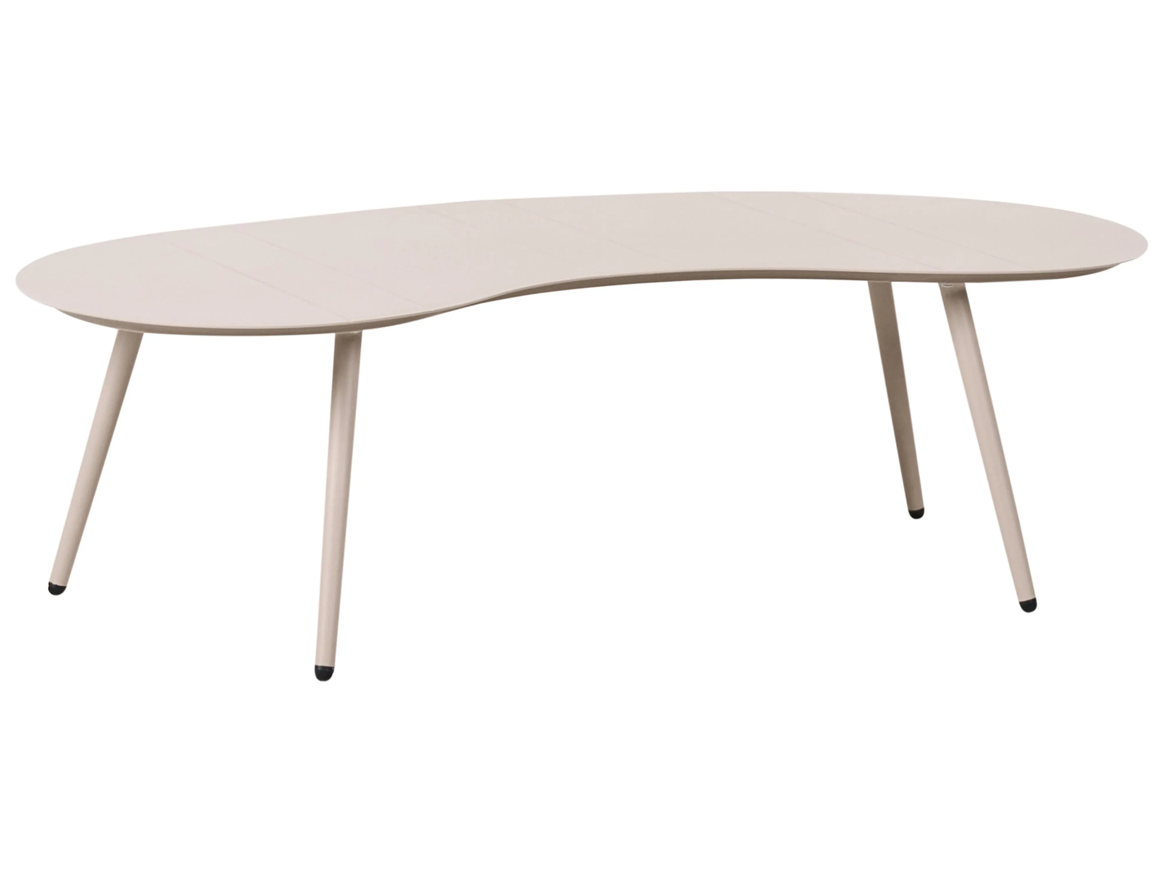 Tavolino da giardino  65 cm 130 cm Metallo Beige