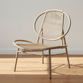 Sedia da giardino OVARO Rattan sintetico (PE) Beige