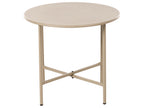 Table de bistrot 50 cm 50 cm Métal Beige