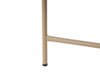 Table de bistrot 50 cm 50 cm Métal Beige