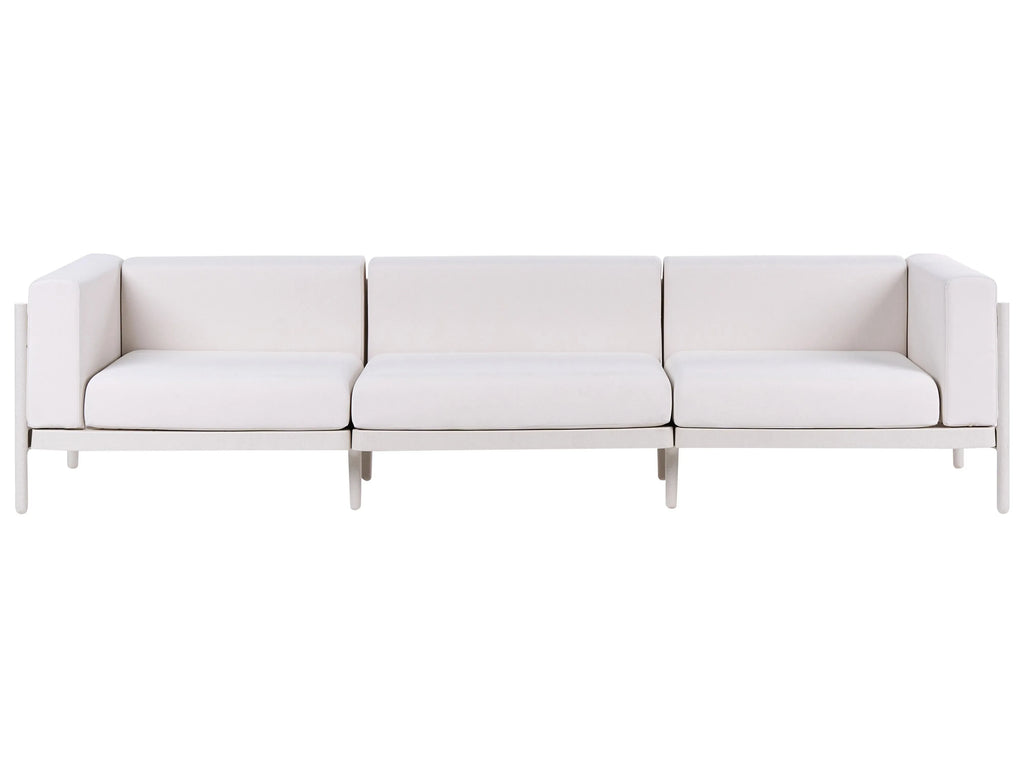 Divano da giardino 3 posti FERRETTI Beige chiaro