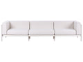 Divano da giardino 3 posti FERRETTI Beige chiaro