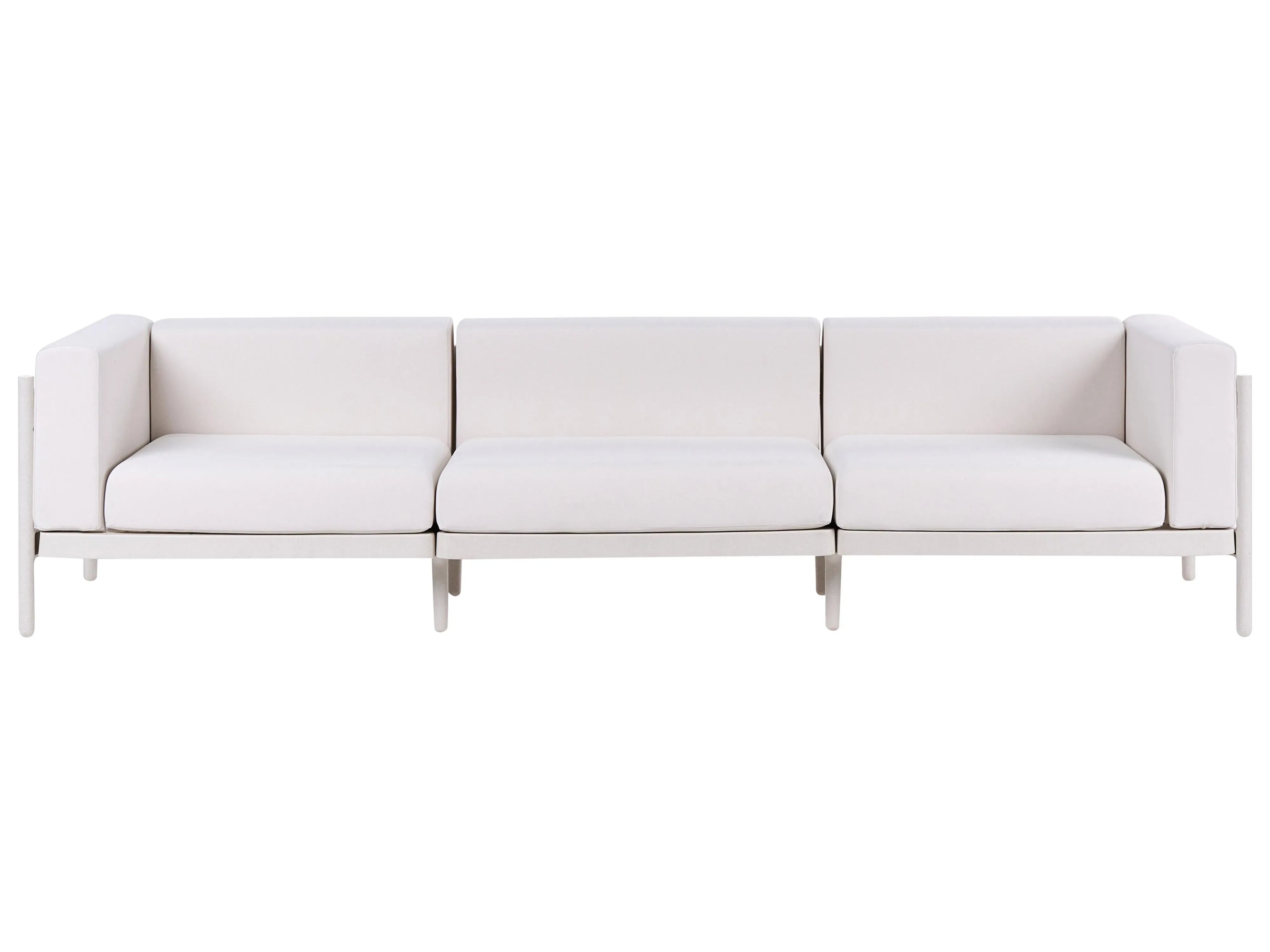 Divano da giardino 3 posti FERRETTI Beige chiaro