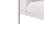 Canapé de jardin 3 places Beige clair