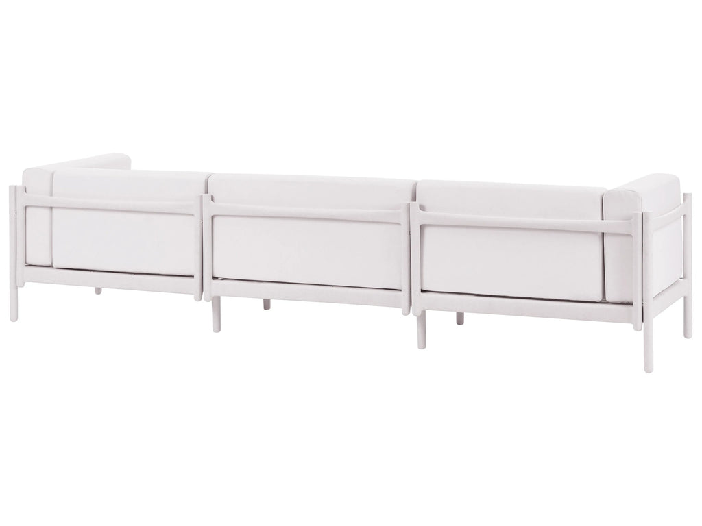 Canapé de jardin 3 places Beige clair