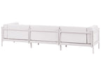 Canapé de jardin 3 places Beige clair