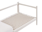Canapé de jardin 3 places Beige clair