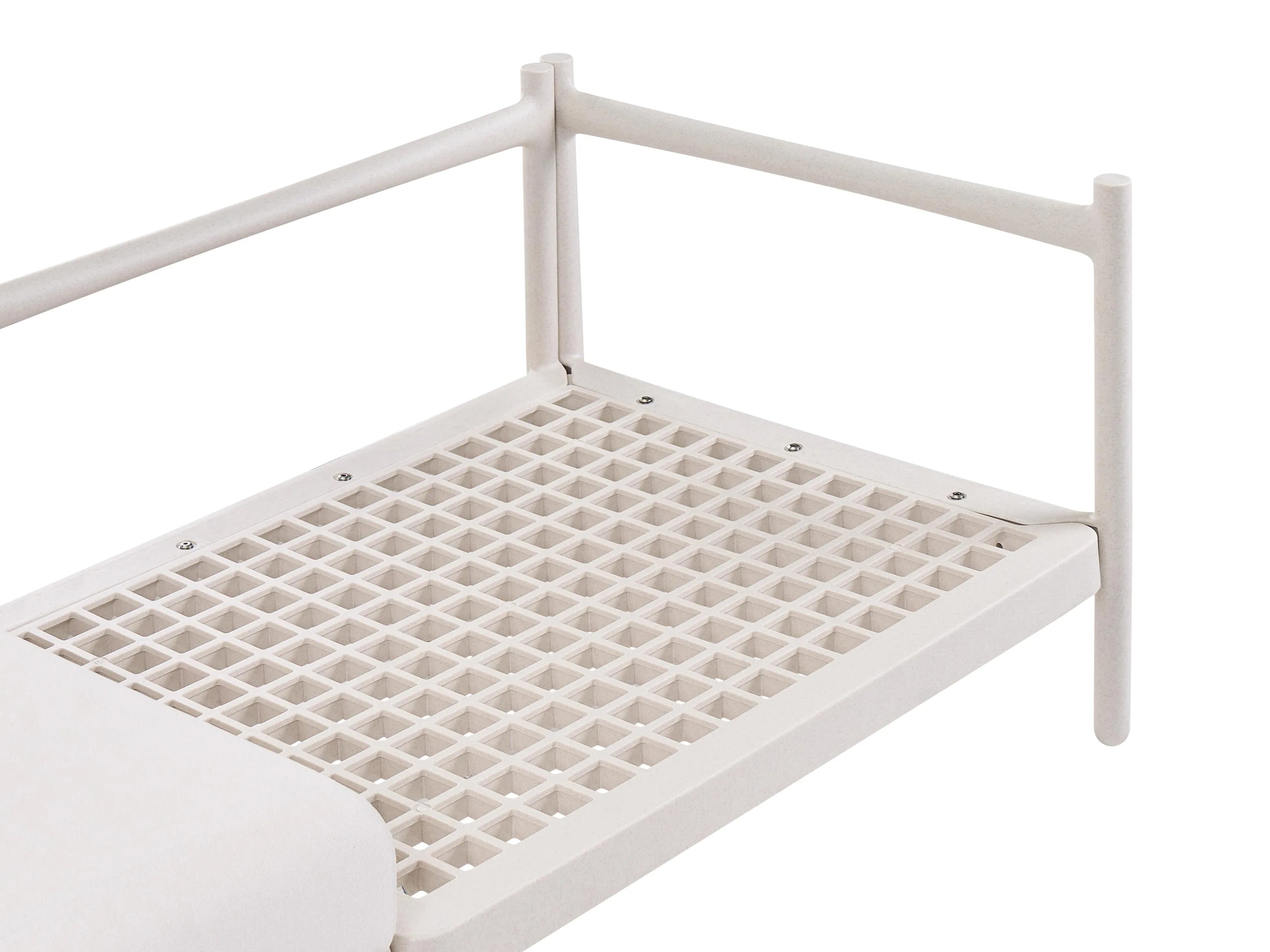 Canapé de jardin 3 places Beige clair